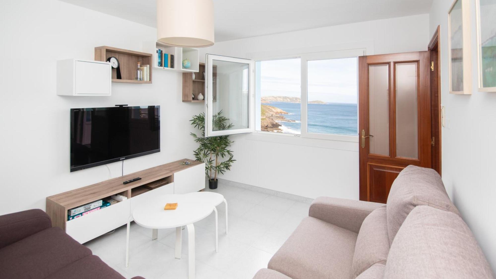Ag Apartamento Nordes Malpica Primera Linea Playa المظهر الخارجي الصورة
