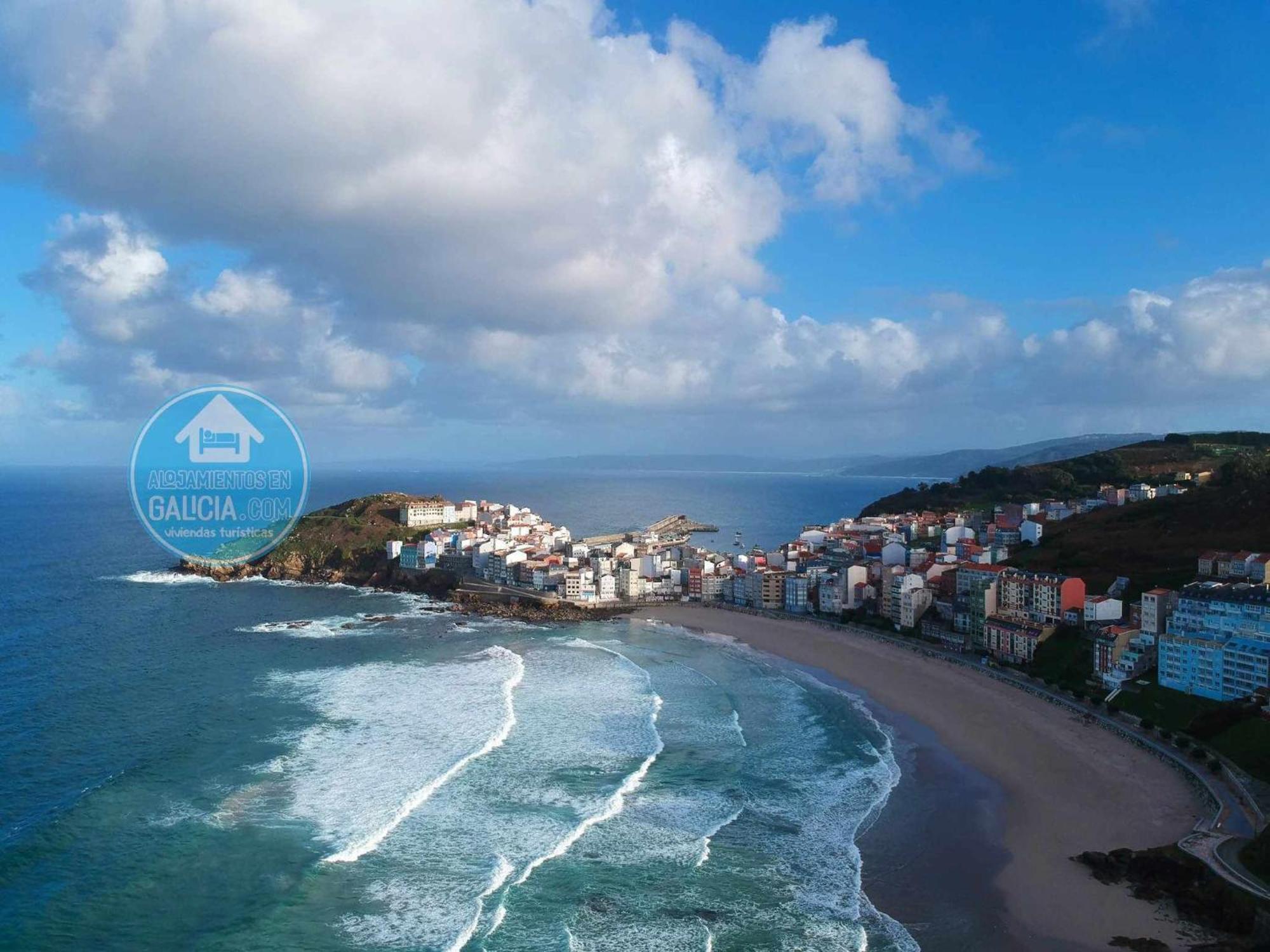 Ag Apartamento Nordes Malpica Primera Linea Playa المظهر الخارجي الصورة